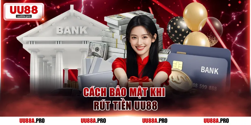 Cách bảo mật khi rút tiền UU88