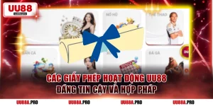 Giấy phép hoạt động UU88