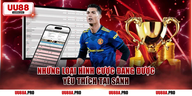 Những loại hình cược đang được yêu thích tại sảnh