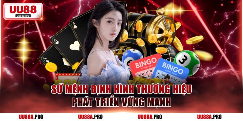 Sứ mệnh định hình thương hiệu phát triển vững mạnh