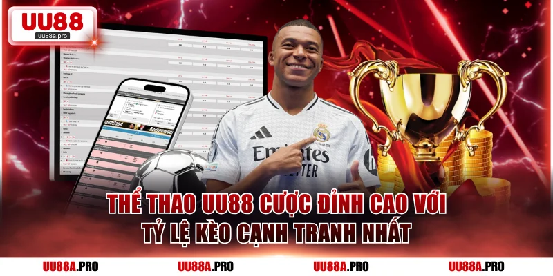 Thể Thao UU88 Cược Đỉnh Cao Với Tỷ Lệ Kèo Cạnh Tranh Nhất