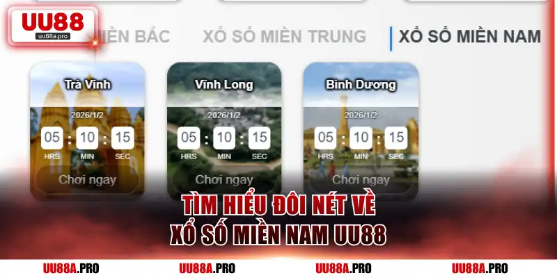 Tìm hiểu đôi nét về Xổ số miền Nam UU88